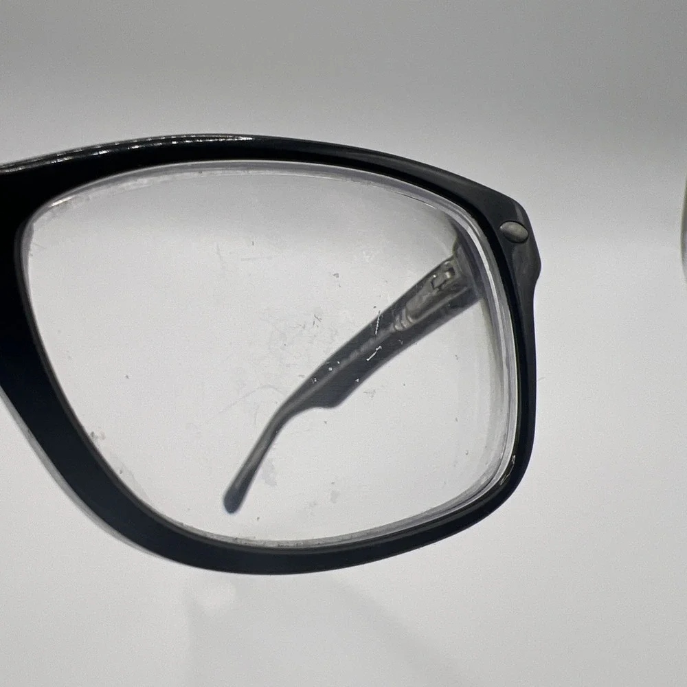 Ray Ban Kids RB1531 3529 48-16-130 Black Clear Flex Hinge Eyeglasses Frames Only